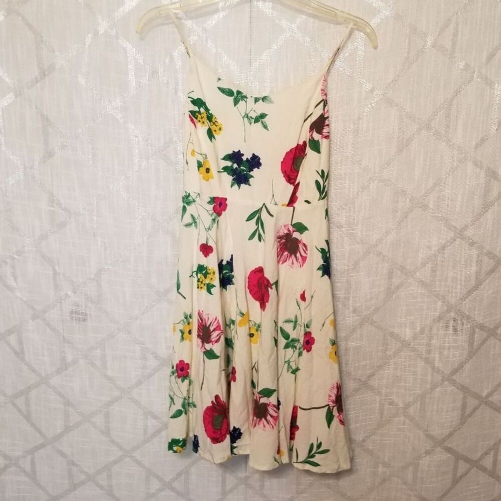 Old Navy Sundress Womens XS Smocked Boho Strappy Floral Tropical NEW